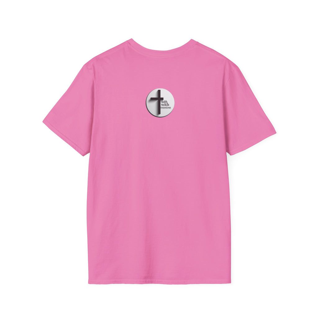 Unisex Oversized Cotton T-Shirt mathew 6:34 light yellow patch for US– Bible Verse Inspired Design