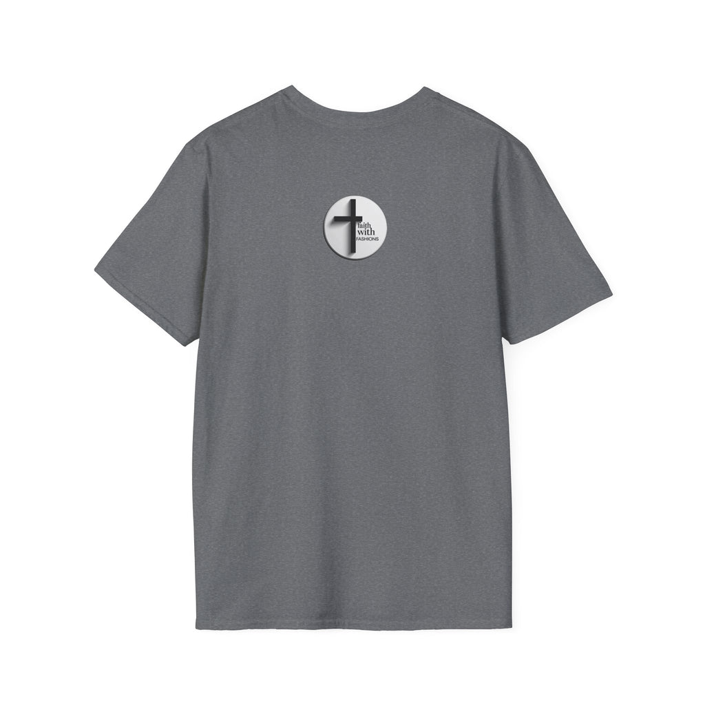 Unisex Oversized Cotton T-Shirt mathew 6:34 light yellow patch for US– Bible Verse Inspired Design