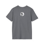Unisex Oversized Cotton T-Shirt mathew 6:34 light yellow patch for US– Bible Verse Inspired Design