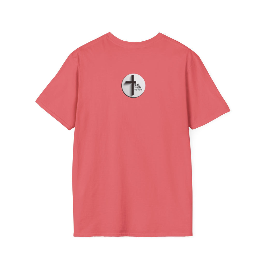 Unisex Oversized Cotton T-Shirt mathew 6:34 light yellow patch for US– Bible Verse Inspired Design