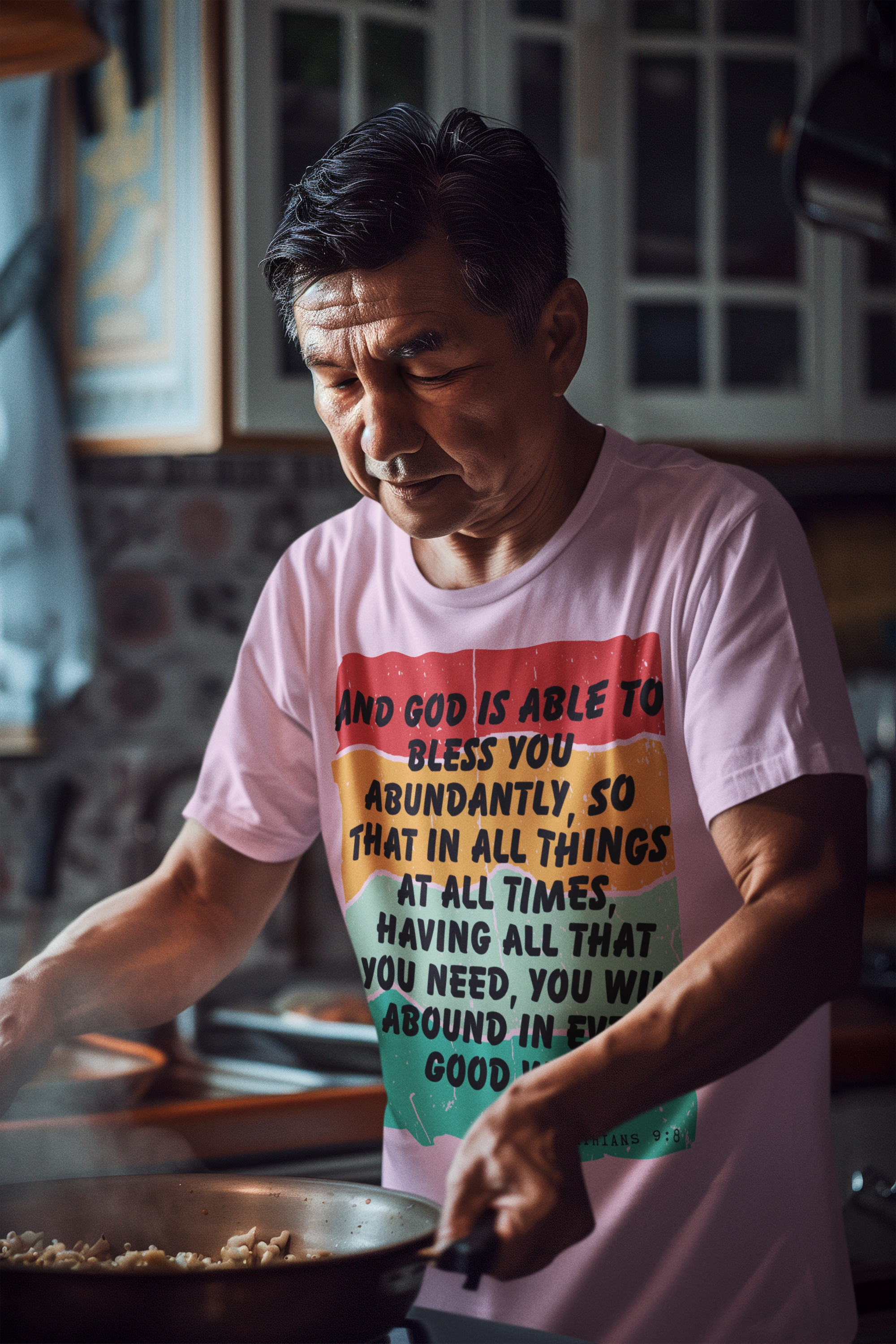 Buy Christian Quote & Bible Verse T-Shirt | 2 Corinthians 9:8