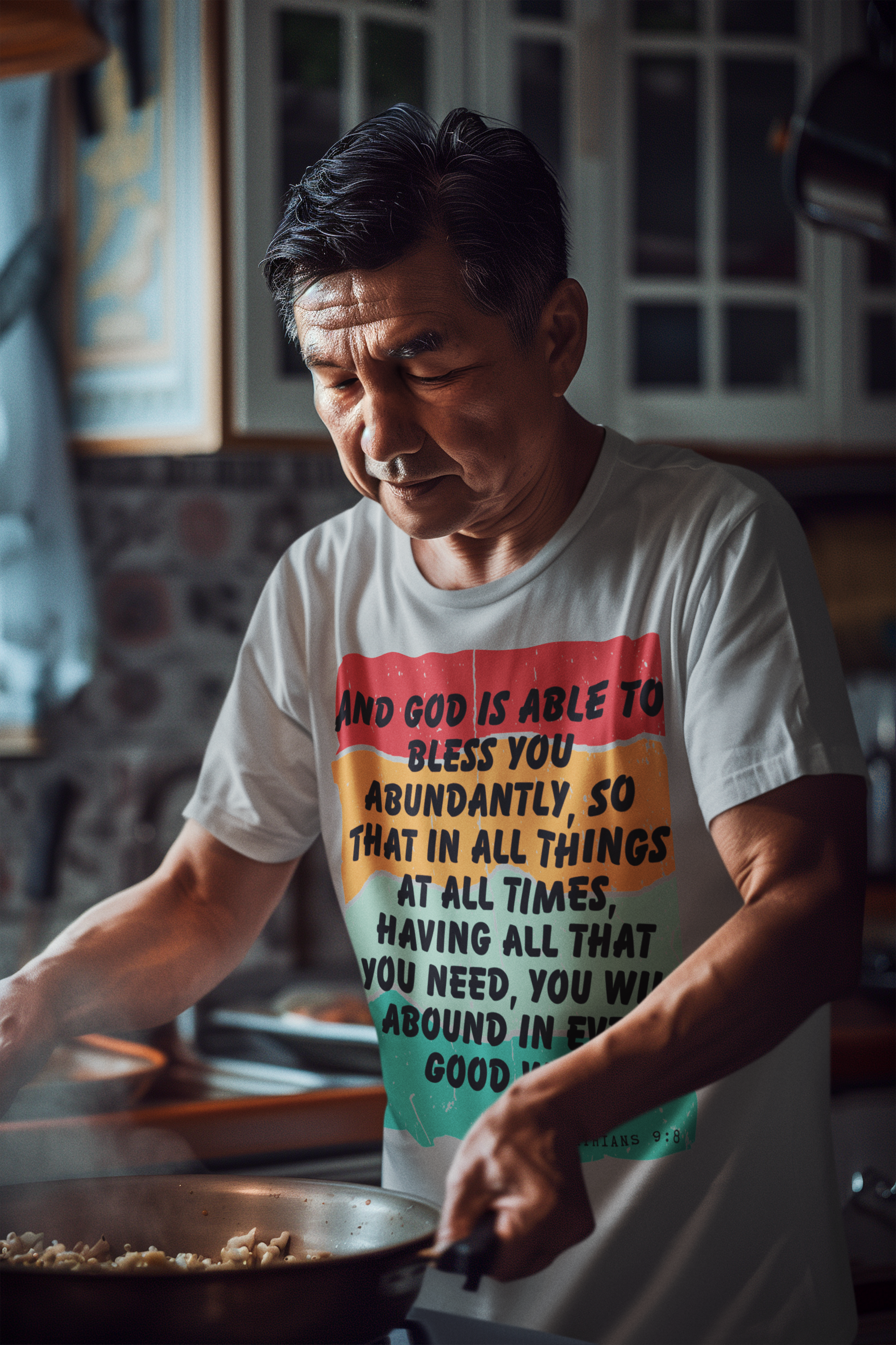 Buy Christian Quote & Bible Verse T-Shirt | 2 Corinthians 9:8