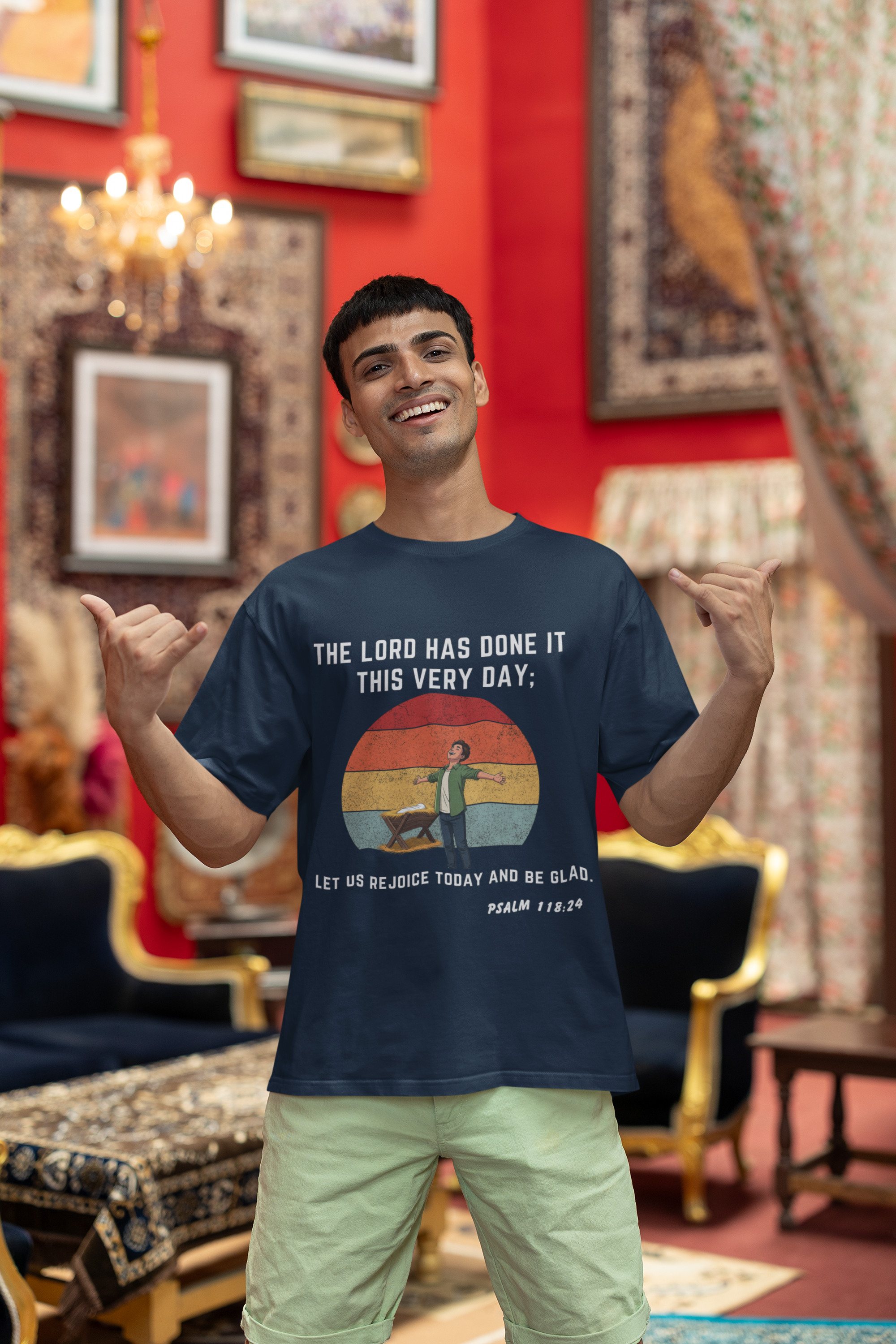 Buy Christian Quote & Bible Verse T-Shirt | Psalm 118:24  Bible Verse Inspired
