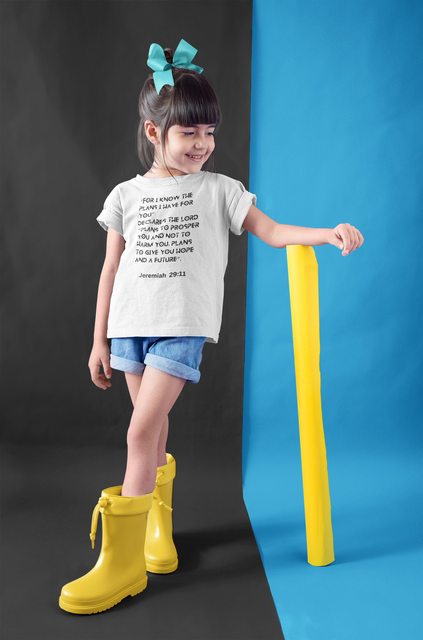 Buy Christian Bible Verse T-Shirts for Kids | Girl | Jeremiah 28:11
