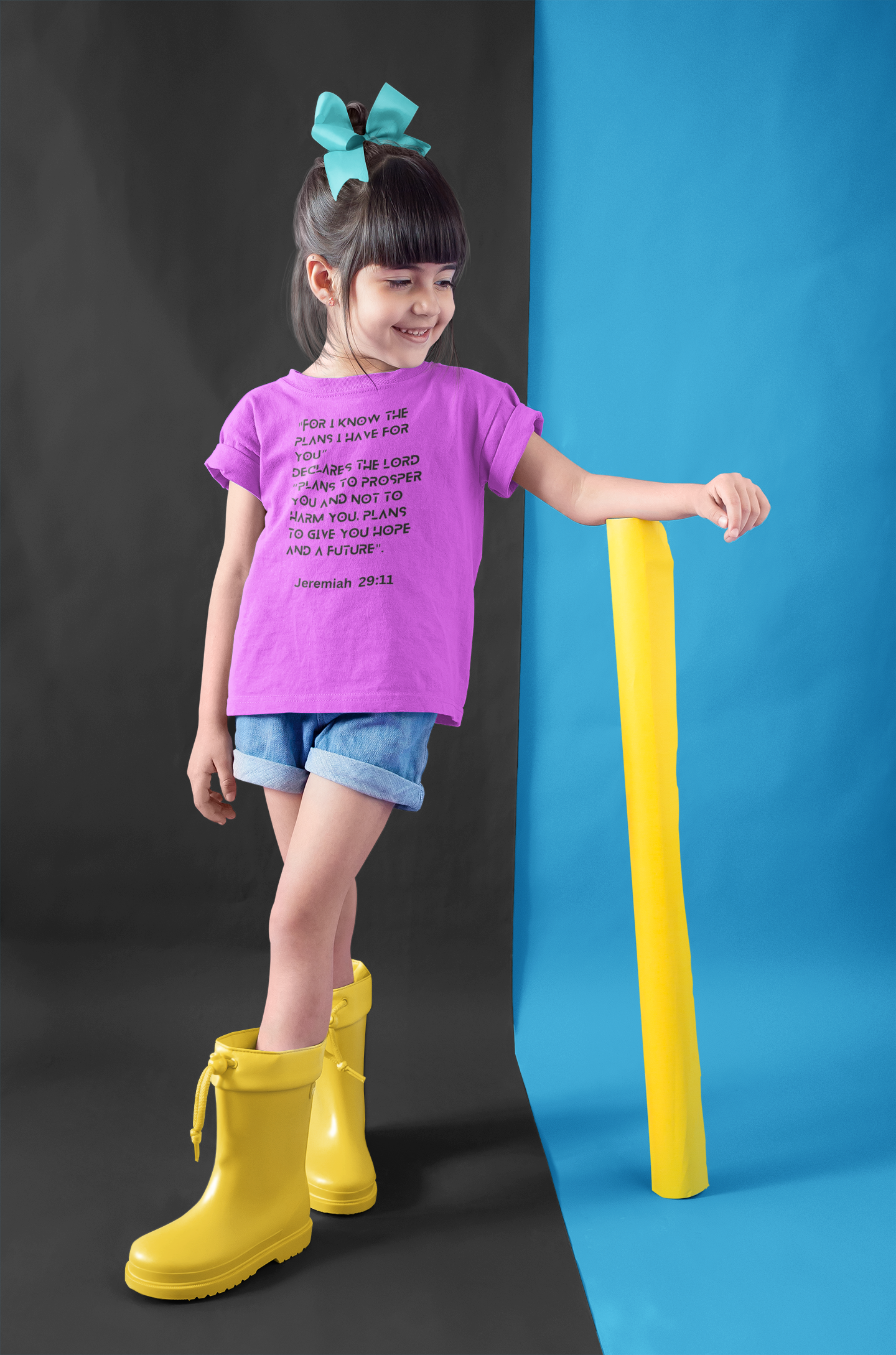 Buy Christian Bible Verse T-Shirts for Kids | Girl | Jeremiah 28:11