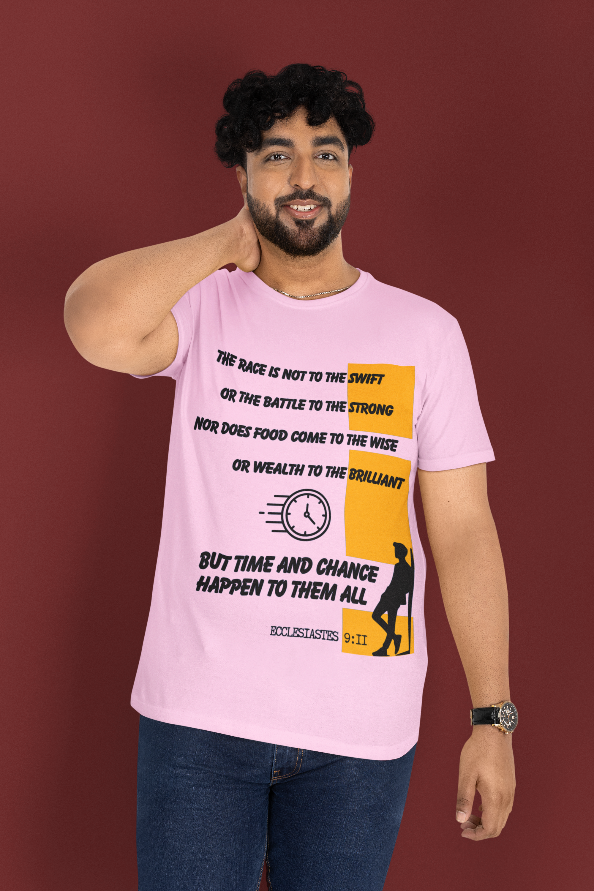 Buy Christian Quote & Bible Verse T-Shirt | Ecclesiastes 9:11