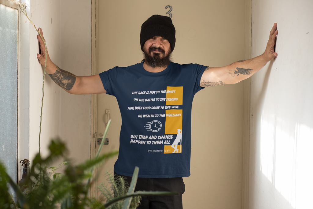 Buy Christian Quote & Bible Verse T-Shirt | Ecclesiastes 9:11