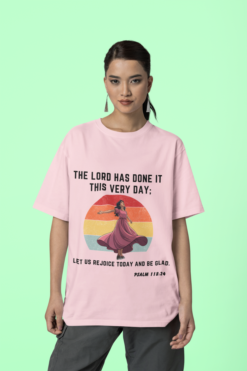 Buy Christian Quote & Bible Verse T-Shirt | Psalm 118:24