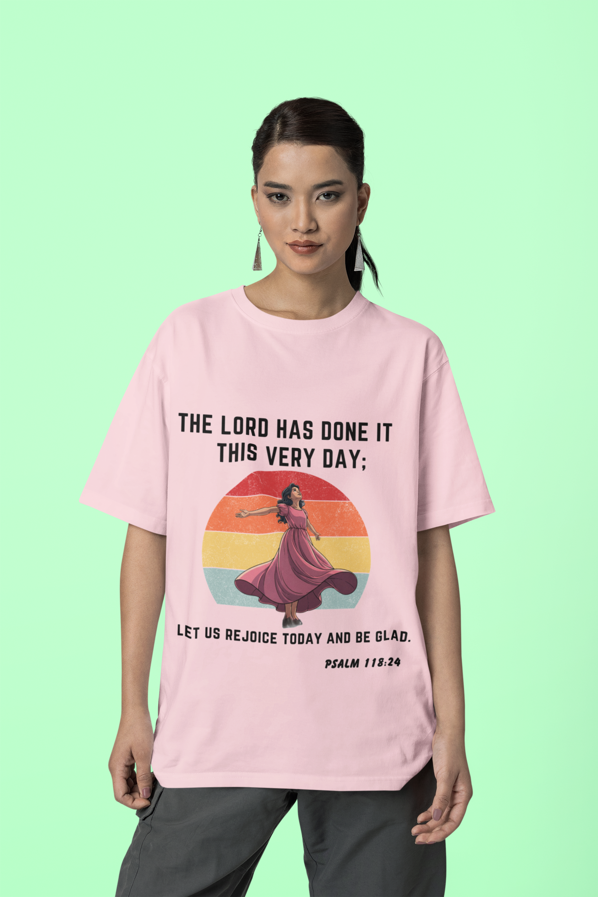 Buy Christian Quote & Bible Verse T-Shirt | Psalm 118:24