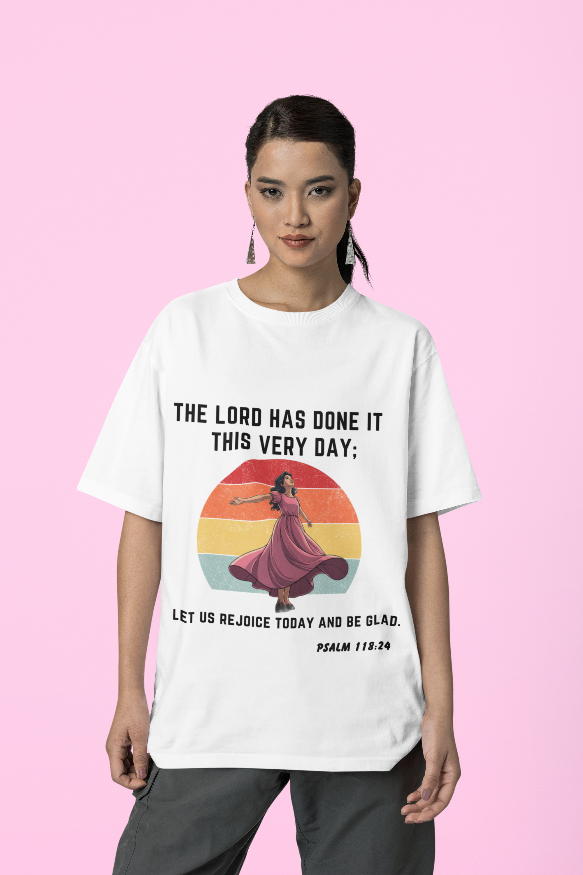 Buy Christian Quote & Bible Verse T-Shirt | Psalm 118:24