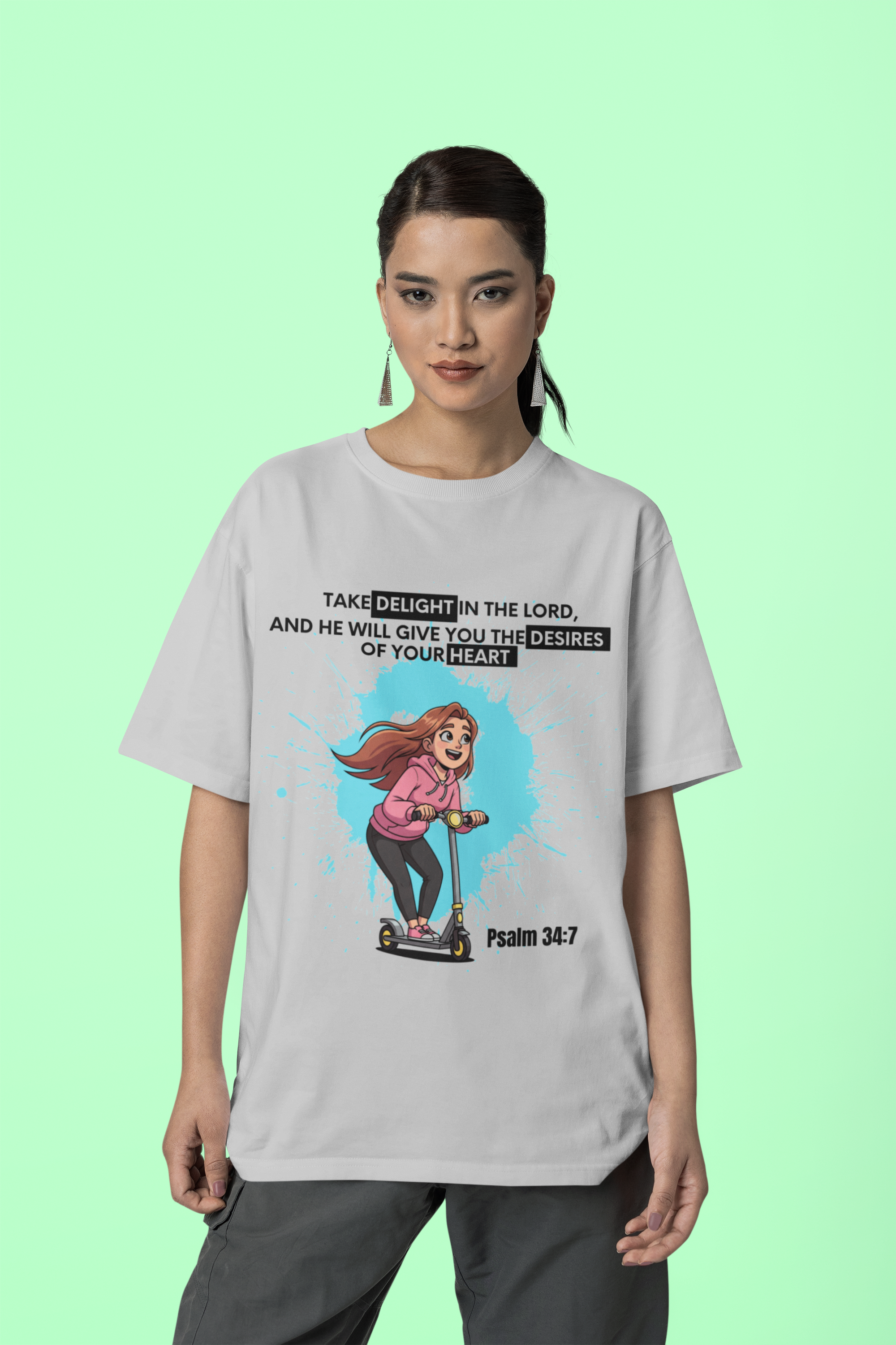 Buy Christian Quote & Bible Verse T-Shirt | Psalm 34:7