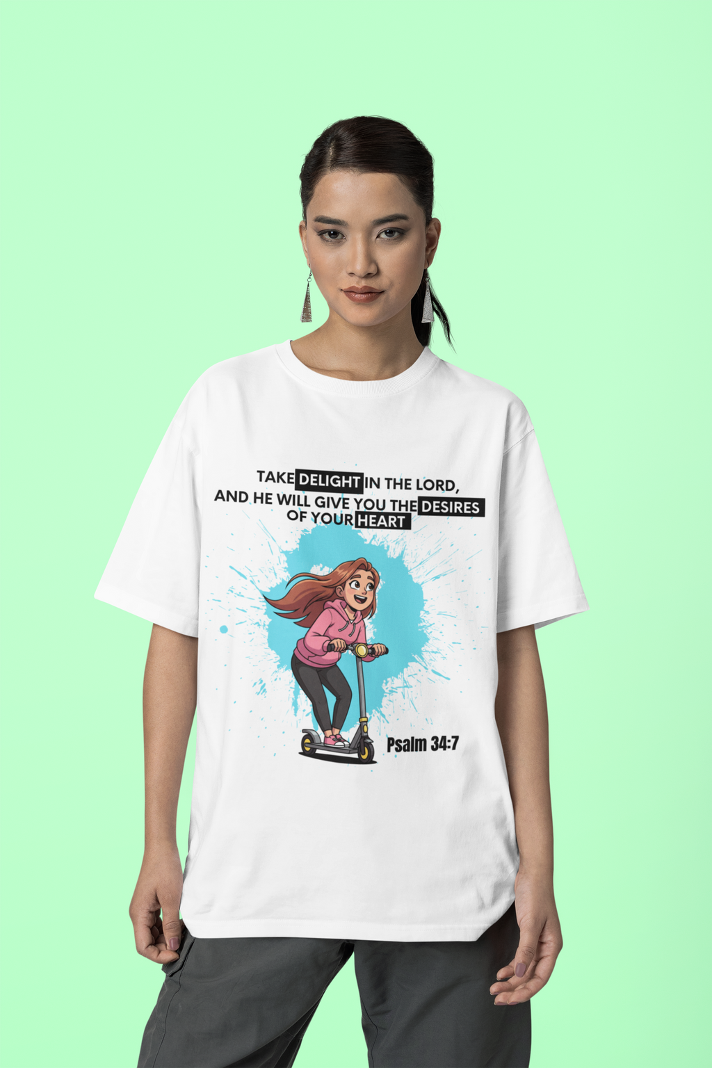 Buy Christian Quote & Bible Verse T-Shirt | Psalm 34:7