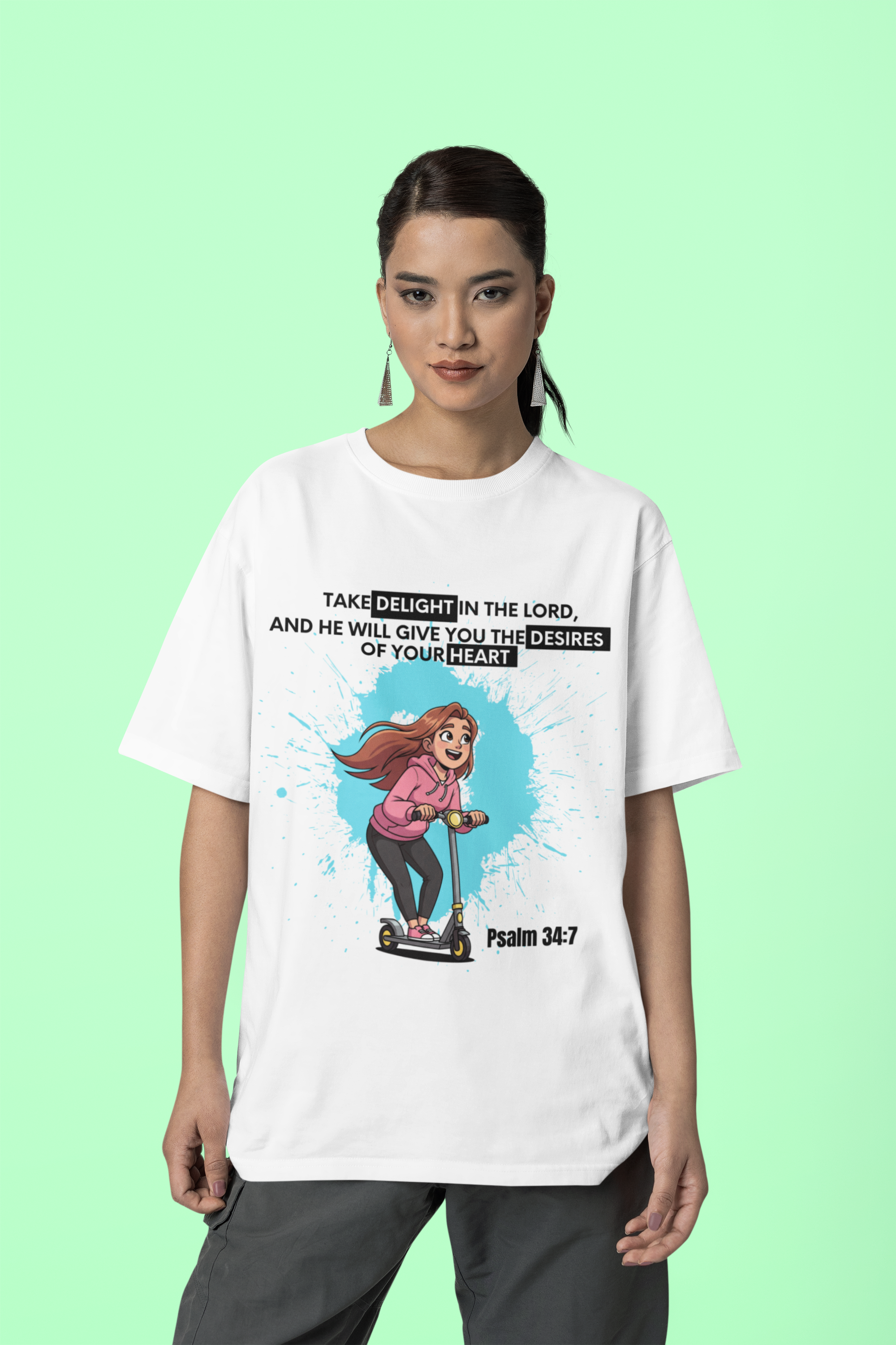 Buy Christian Quote & Bible Verse T-Shirt | Psalm 34:7
