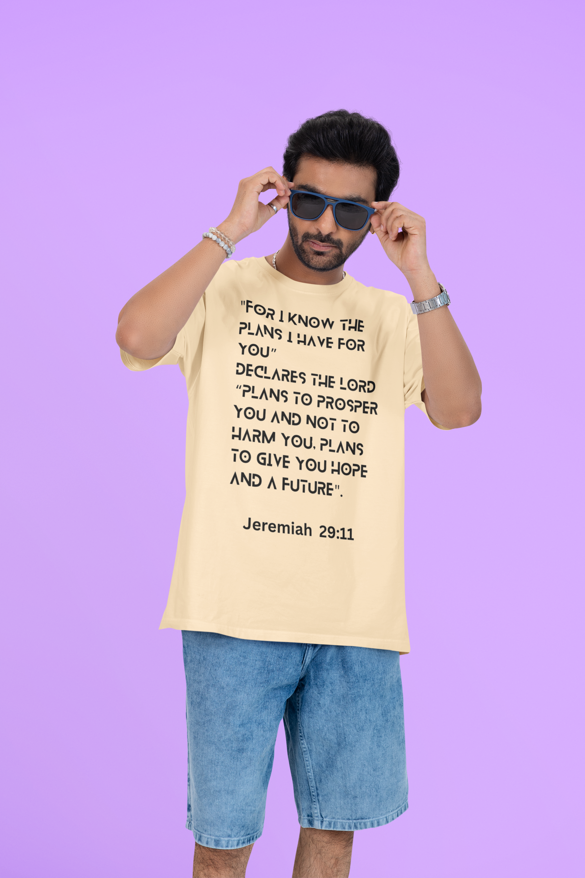 Buy Christian Quote & Bible Verse T-Shirt Jeremiah 29:11 Bible Verse Inspired Design