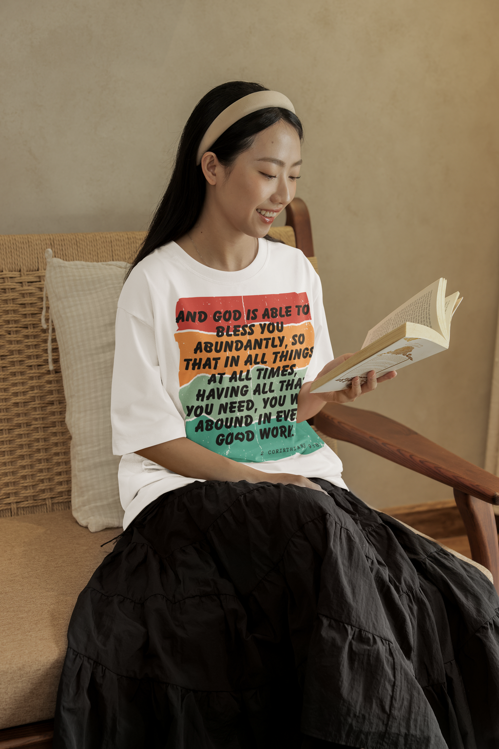 Buy Christian Quote & Bible Verse T-Shirt | 2 Corinthians 9:8