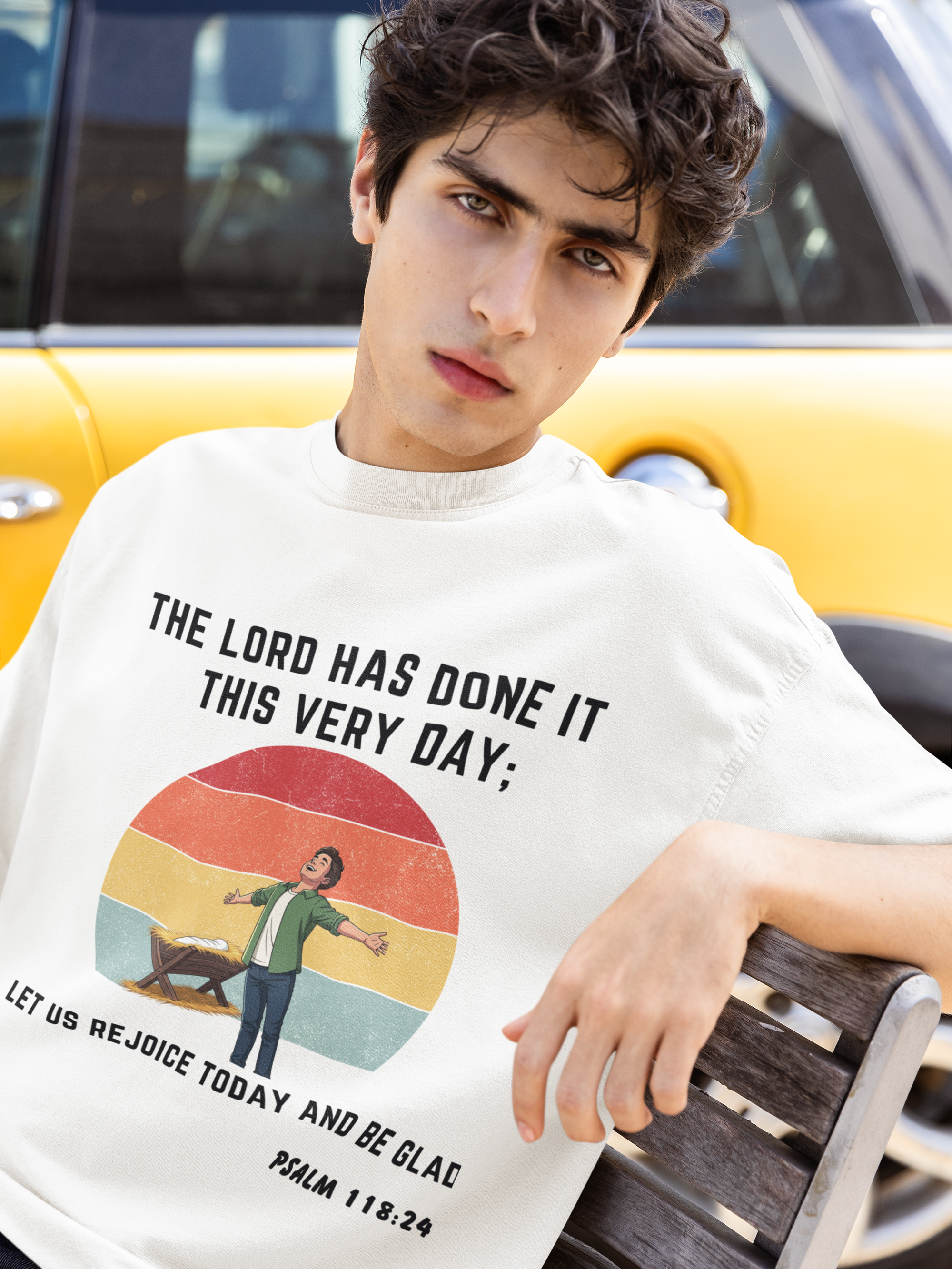 Buy Christian Quote & Bible Verse T-Shirt Psalm 118:24 – Bible Verse Inspired Design