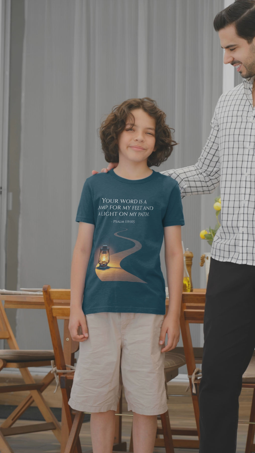 Buy Christian Bible Verse T-Shirts for Kids Boy | Isaiah 43:5