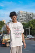 Buy Christian Quote & Bible Verse T-Shirt | 1 Corinthians 13:13
