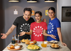 Unisex Standard Crew T-Shirt Hindi - Bible Verse Romans 12:5
