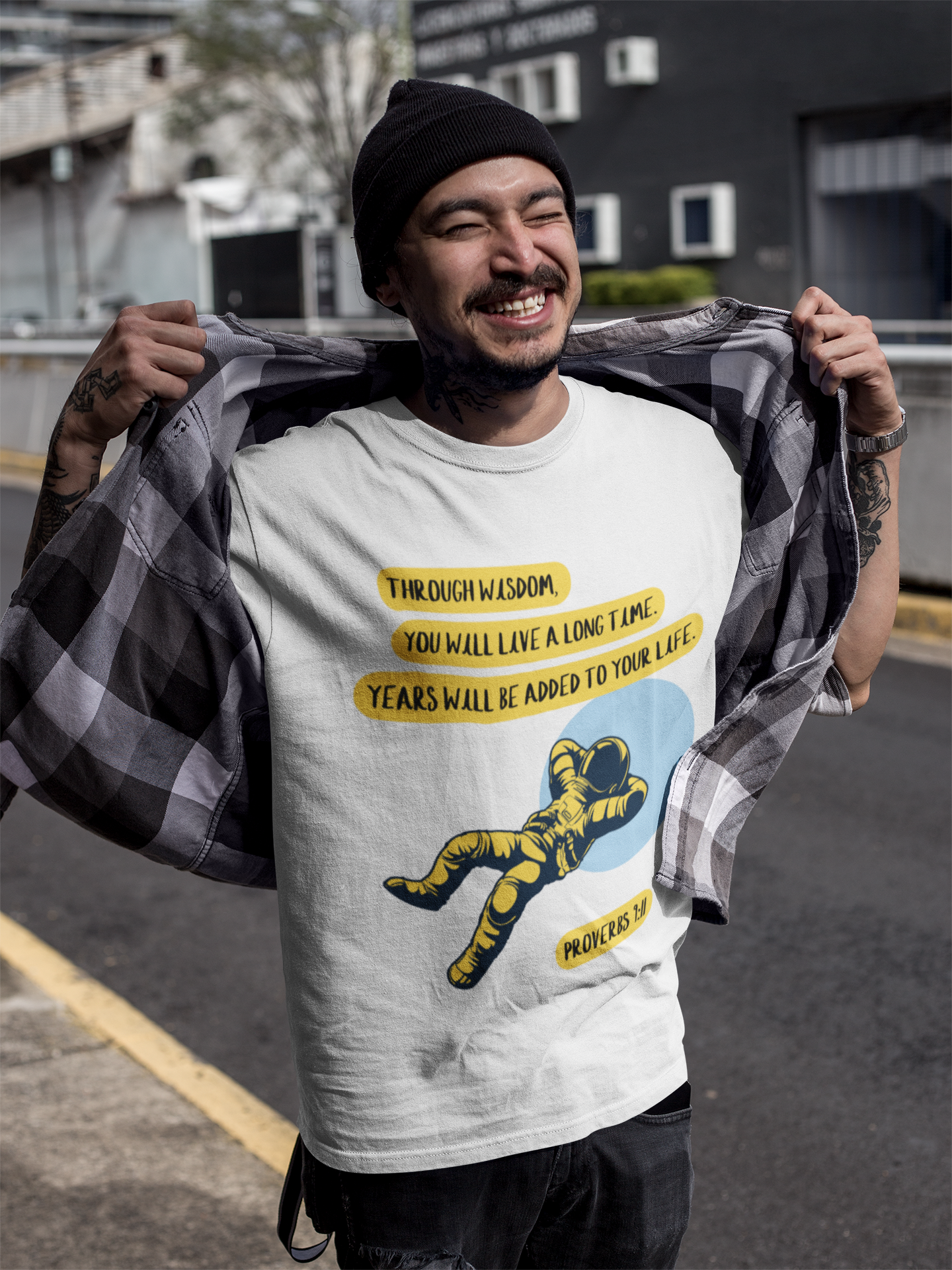 Buy Christian Quote & Bible Verse T-Shirt Psalm 9:11 Bible Verse Inspired Design