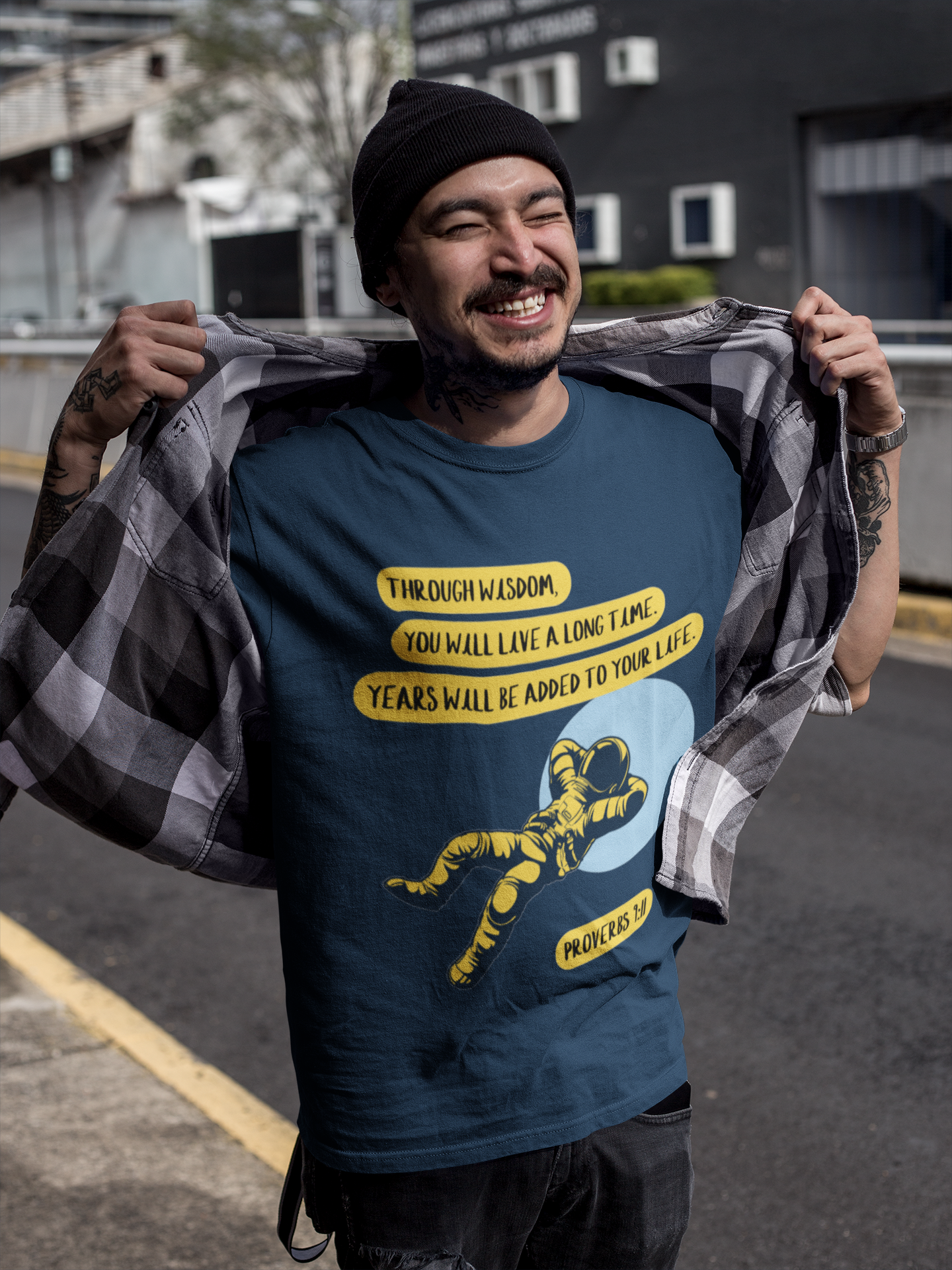 Buy Christian Quote & Bible Verse T-Shirt Psalm 9:11 Bible Verse Inspired Design