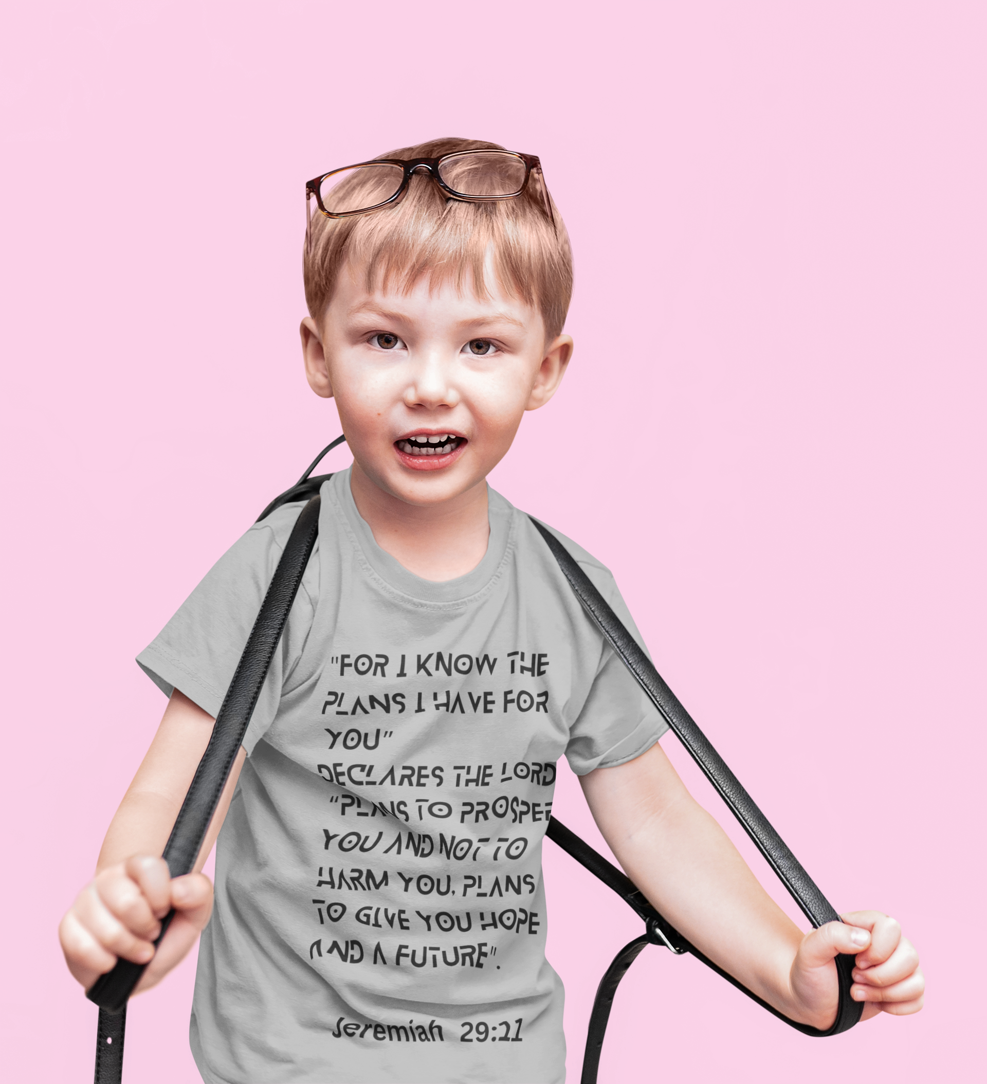Buy Christian Bible Verse T-Shirts for Kids | Boy | Jeremiah 29:11
