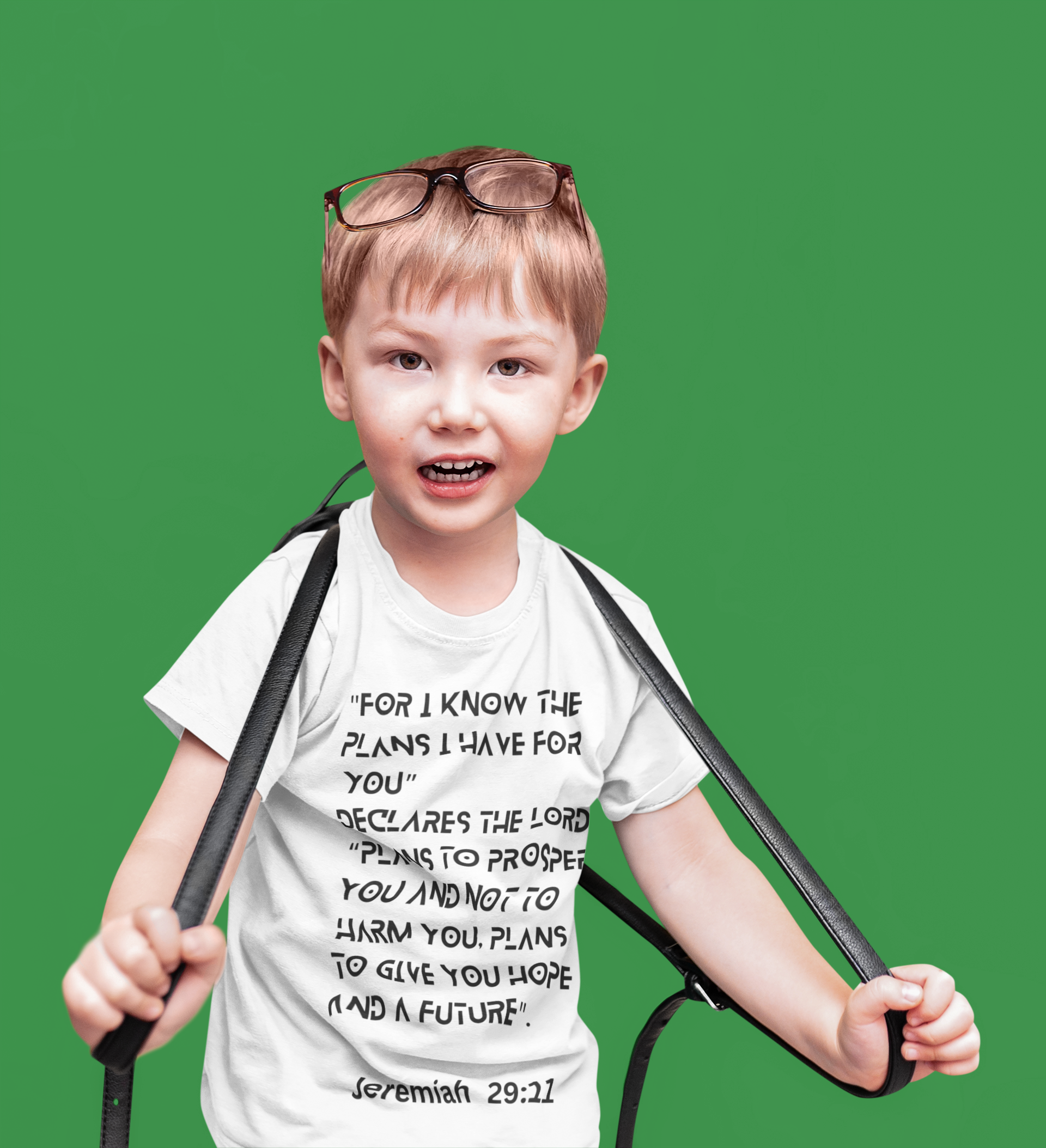 Buy Christian Bible Verse T-Shirts for Kids | Boy | Jeremiah 29:11