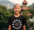 Kid's Crew Neck T-Shirt Hindi  - Bible Verse Romans 12:5