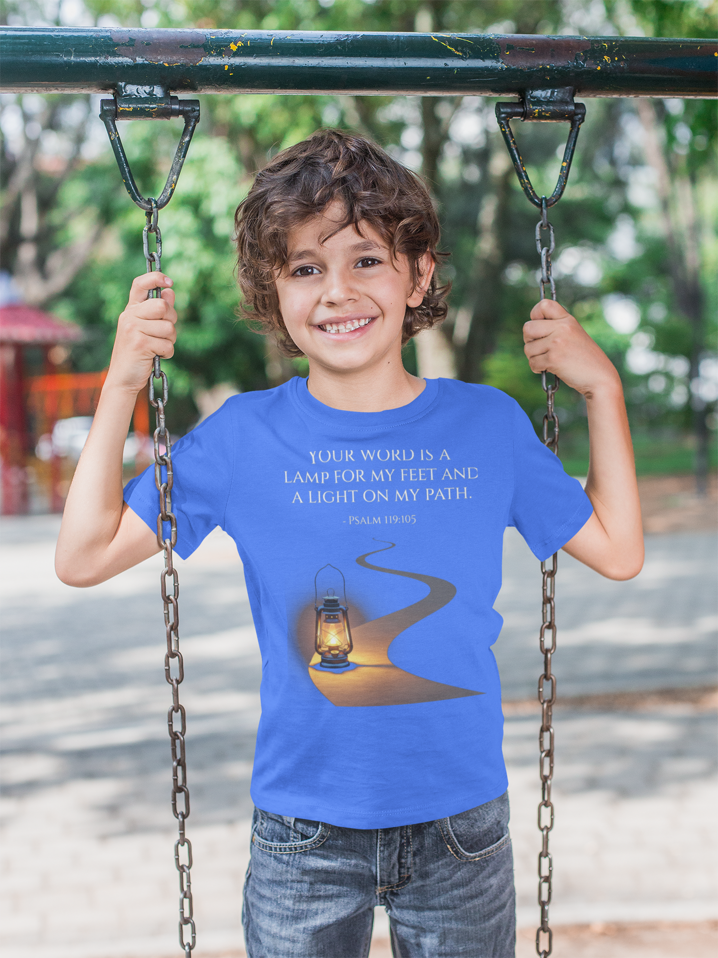 Buy Christian Bible Verse T-Shirts for Kids Boy | Isaiah 43:5