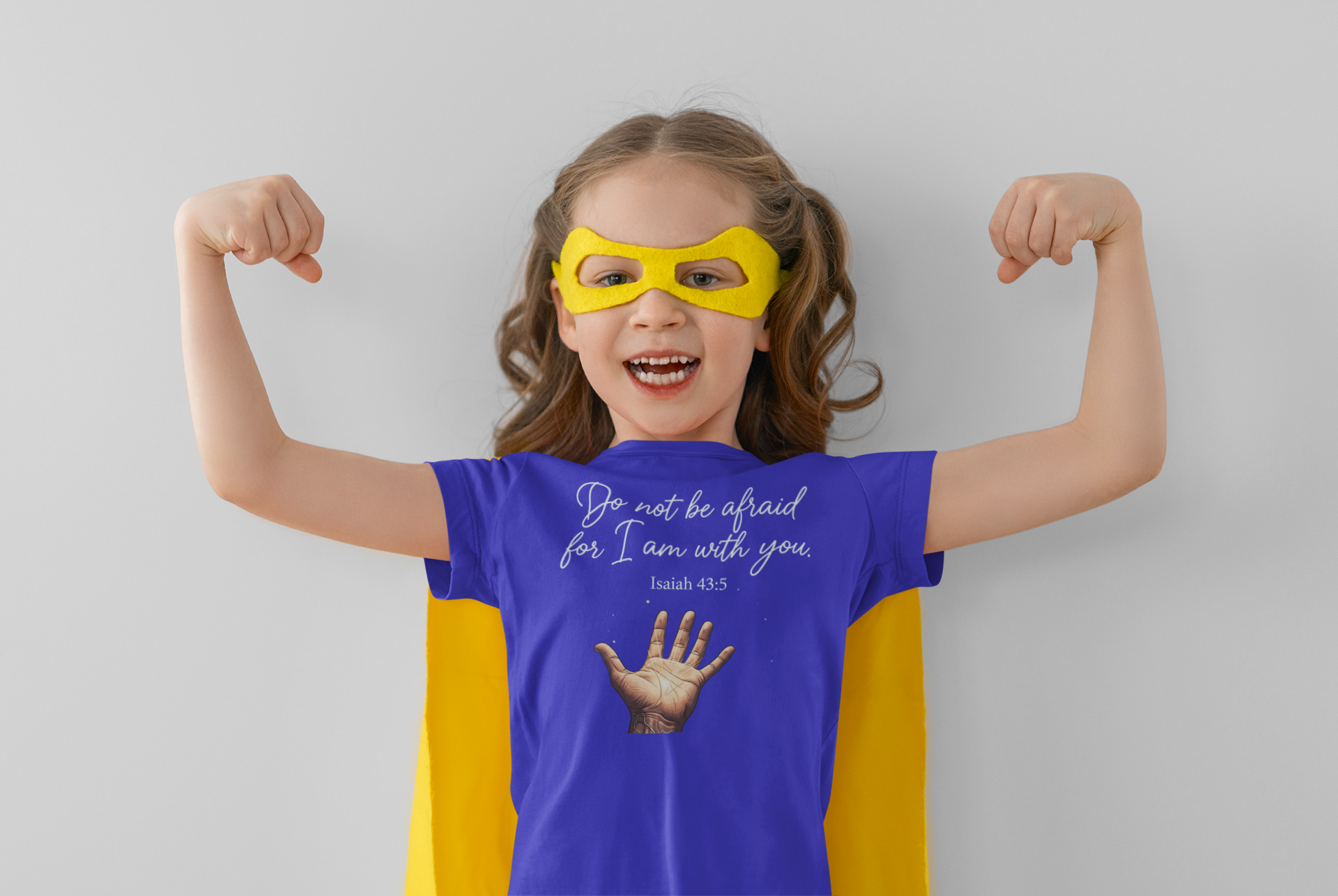Buy Christian Bible Verse T-Shirts for Kids Girl | Isaiah 43:5