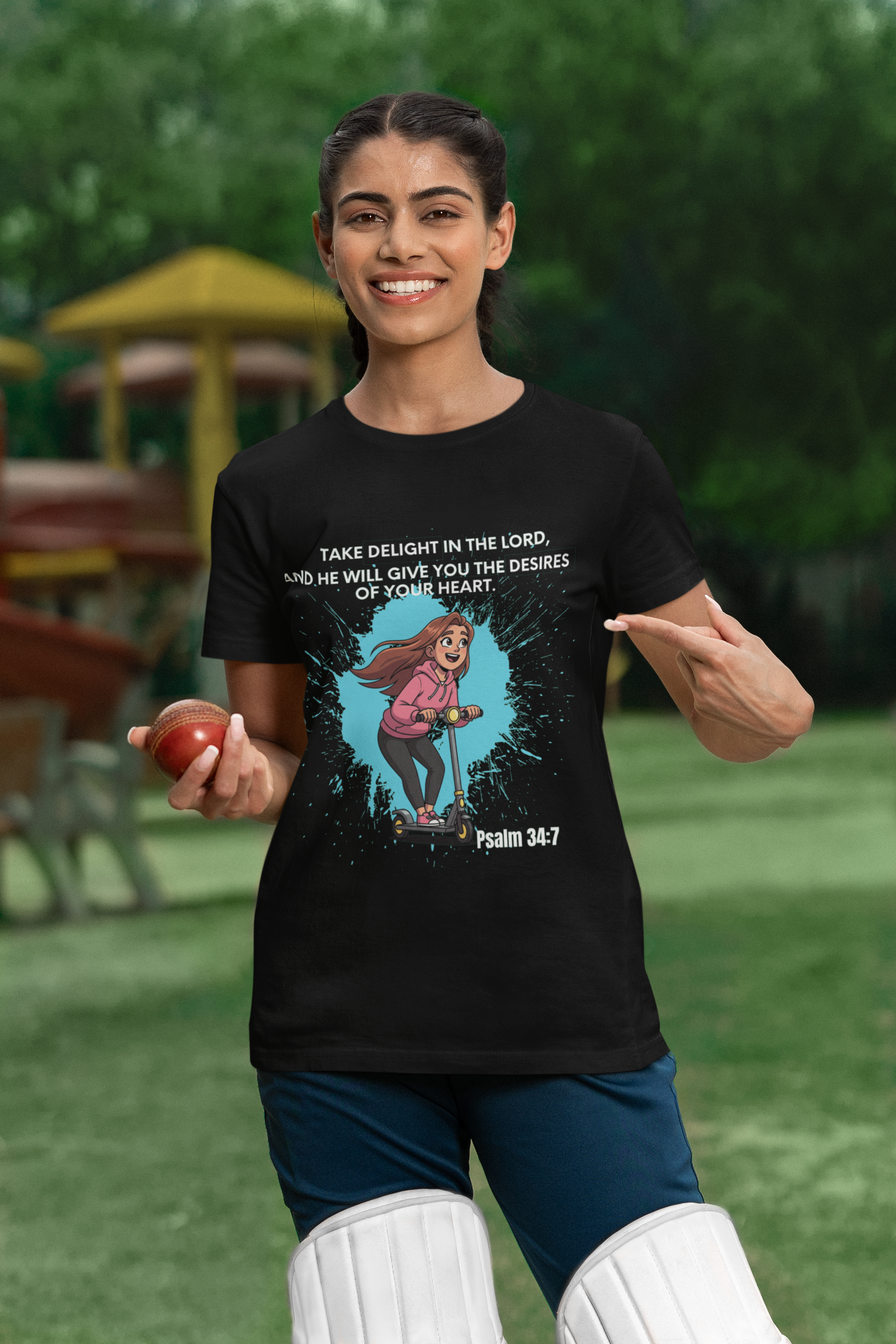 Buy Christian Quote & Bible Verse T-Shirt | Psalm 34:7 Bible Verse