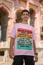 Buy Christian Quote & Bible Verse T-Shirt | 2 Corinthians 9:8